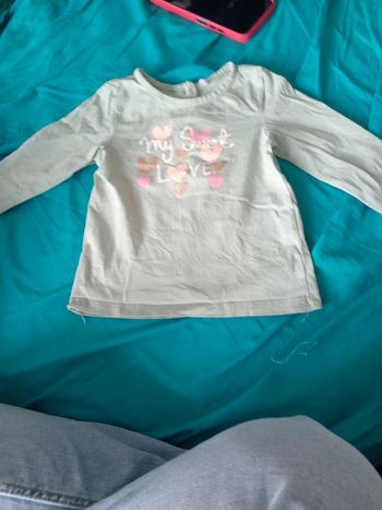 T-shirt manche longue 12mois