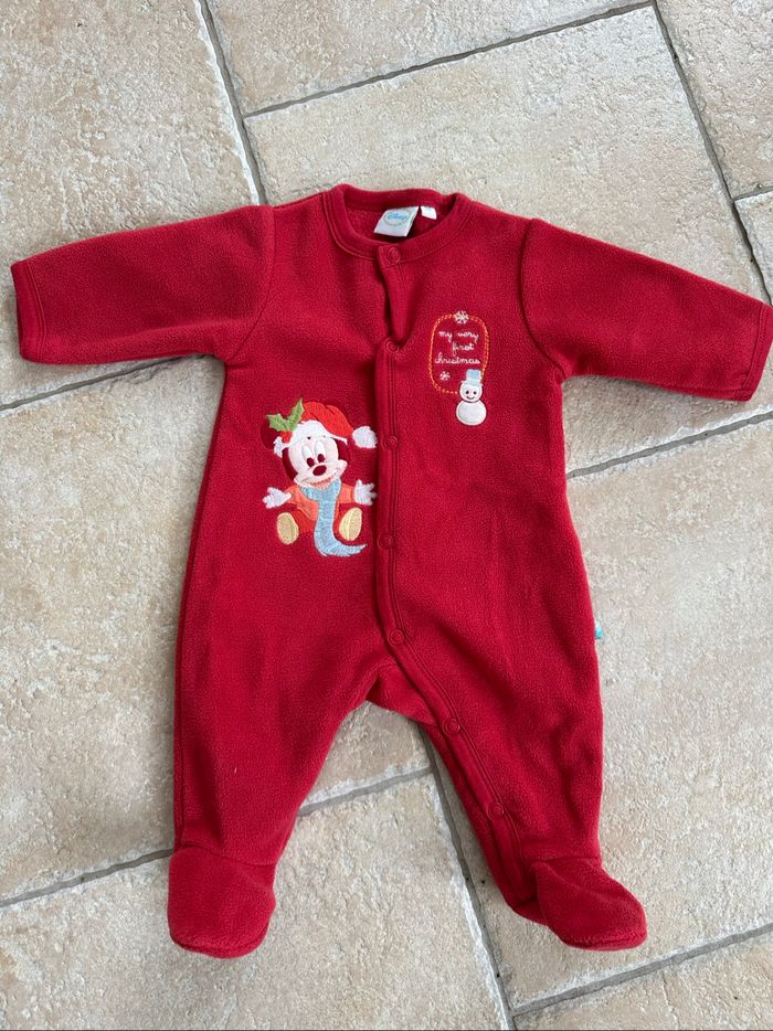 Pyjama Noël  polaire Mickey