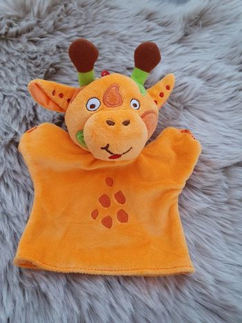 Marionnettz girafe orange