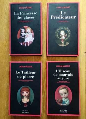 4 livres Camilla Läckberg