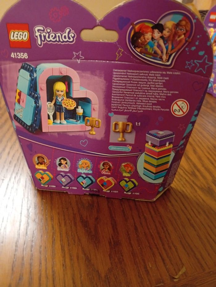 Lego Friends la boîte coeur de Stéphanie neuf dès 6 ans - photo numéro 2