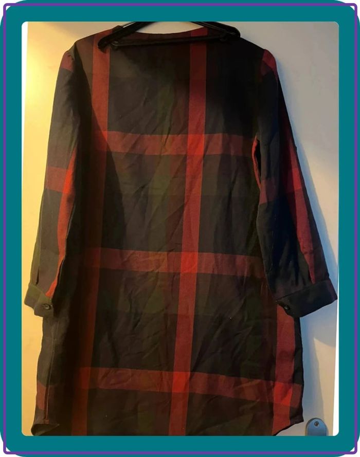 Robe à carreaux taille m en excellent état - photo numéro 4