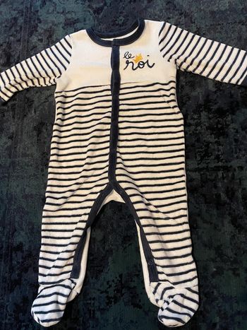 Pyjama velours 6 mois Gémo
