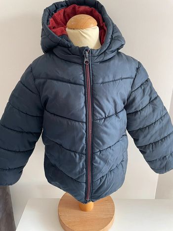 Manteau doudoune marine bébé mixte
