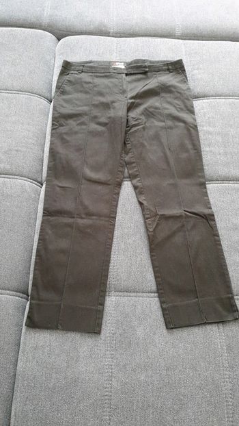 Pantalon noir 7/8 femme marque Morgan