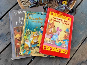 Lot de 3 livres enfants Disney