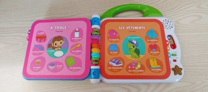 livre musical " mes 100 premiers mots " vtech - photo numéro 4