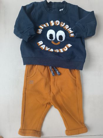 Pulls manches longues+pantalon coton