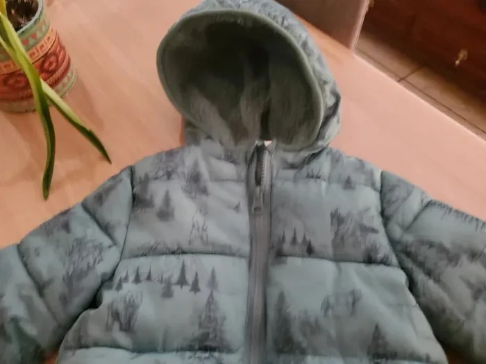Doudoune fourrée avec capuche Tex taille 18 mois - photo numéro 3