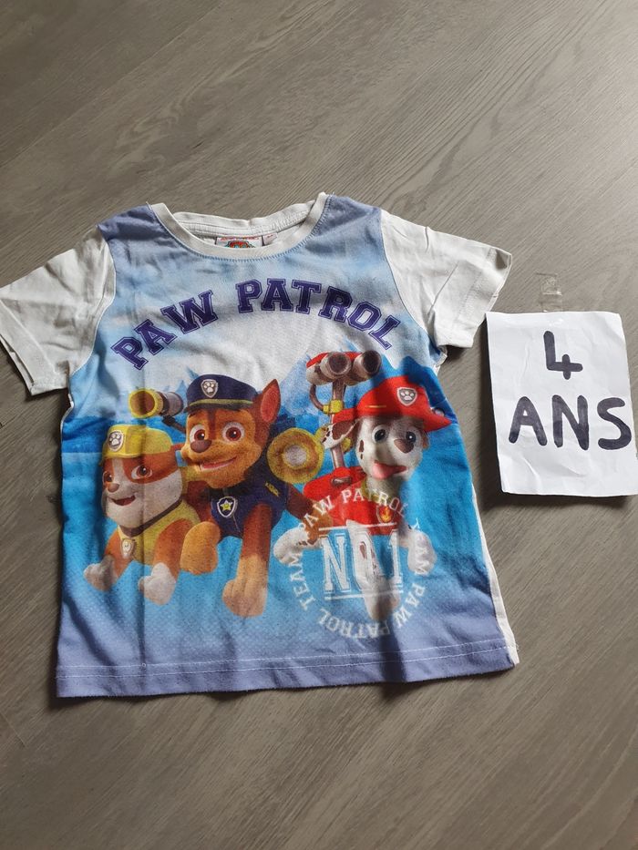 Maillot t-shirt 4ans garçon - photo numéro 2