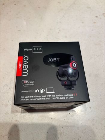 Microphone De Vlogging sur Caméra, Joby Wavo Plus