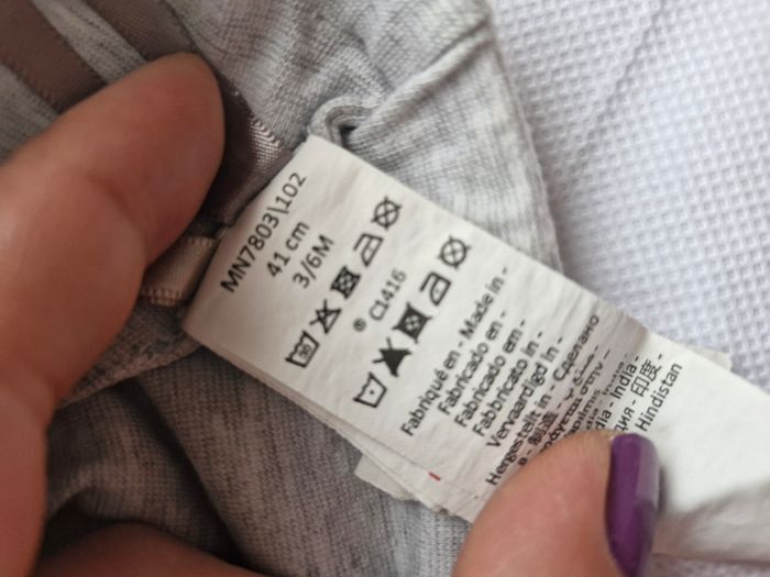 Bonnet mixte 3/6 mois 41 cm Orchestra Gris - photo numéro 6