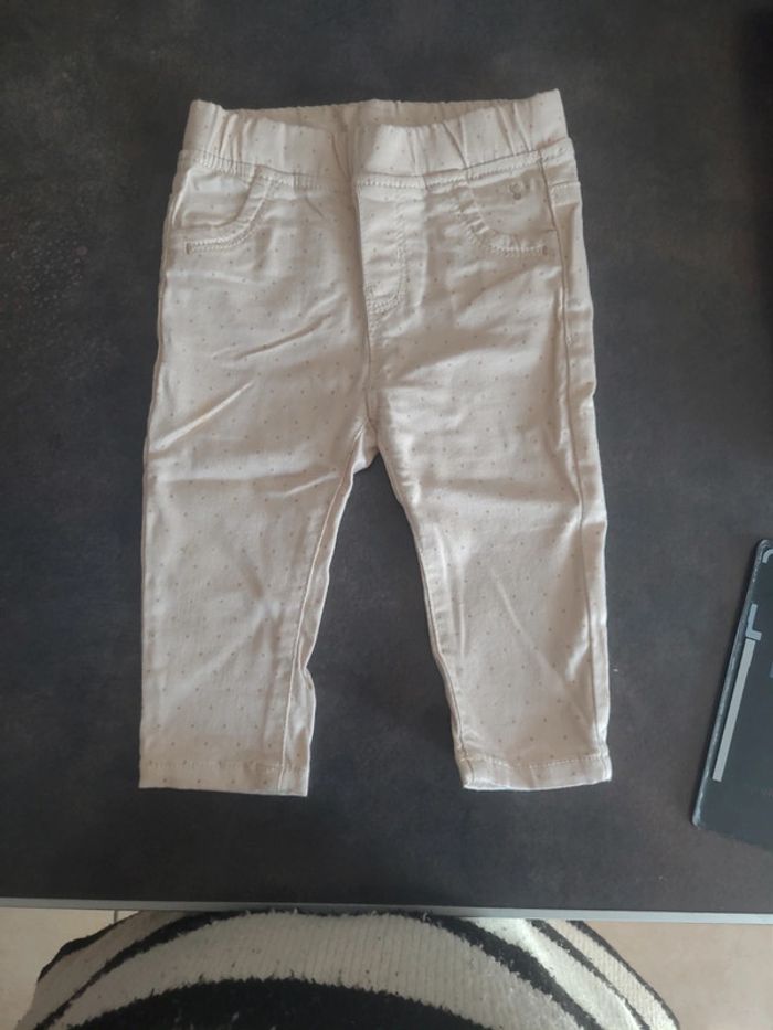 Pantalon beige 12 mois