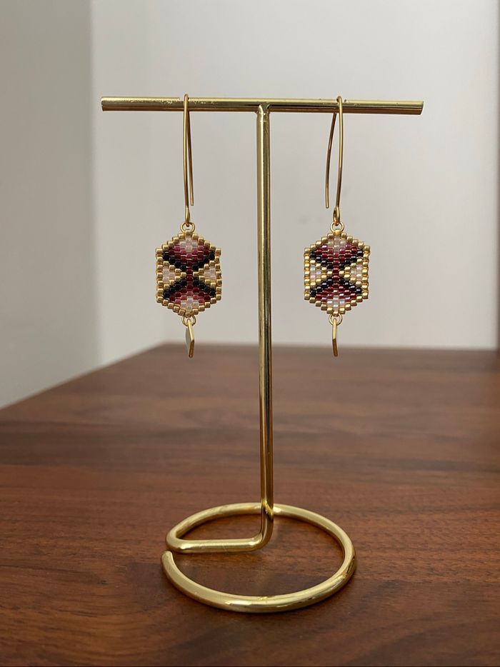 Boucles d’oreilles Miyuki - photo numéro 3