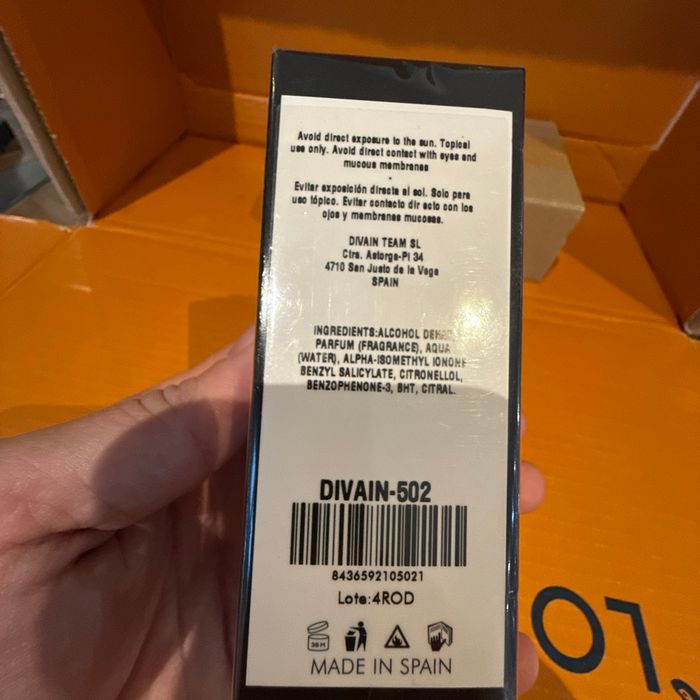 Parfum Divain 502 - photo numéro 2