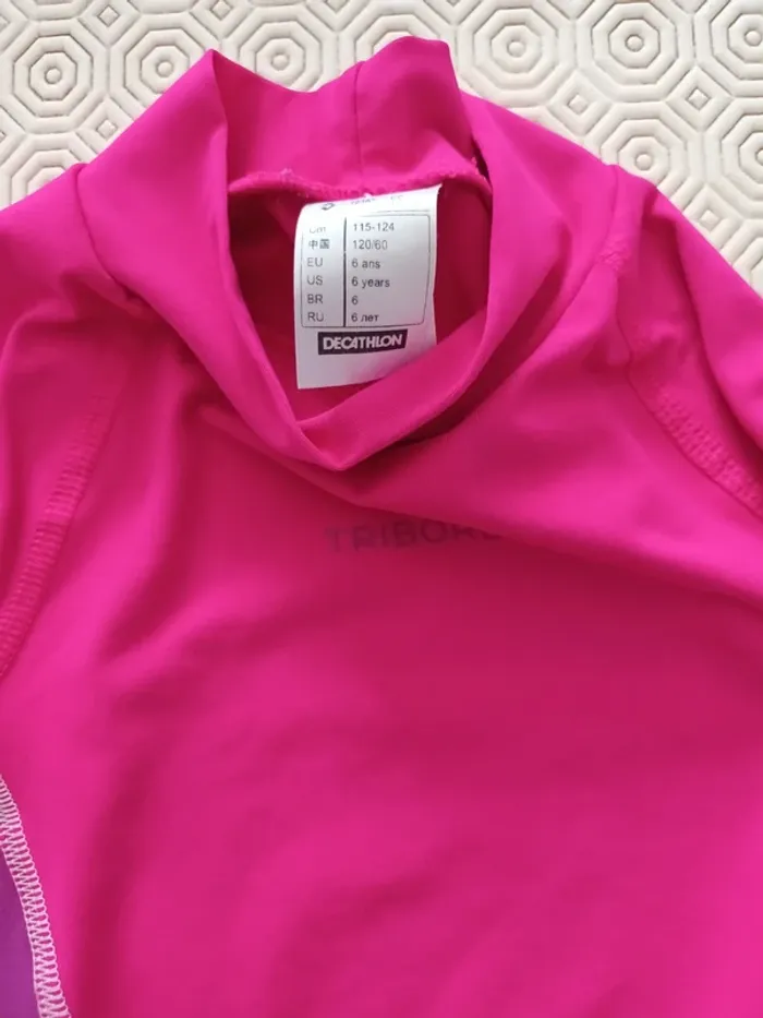 Tee-shirt decathlon anti uv Taille 6 ans - photo numéro 5