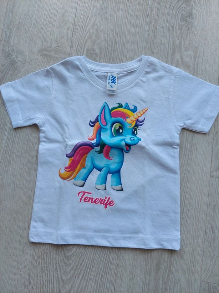 T-shirt licorne 2 ans