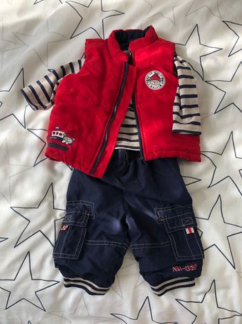 Ensemble 3 pièces  6 mois