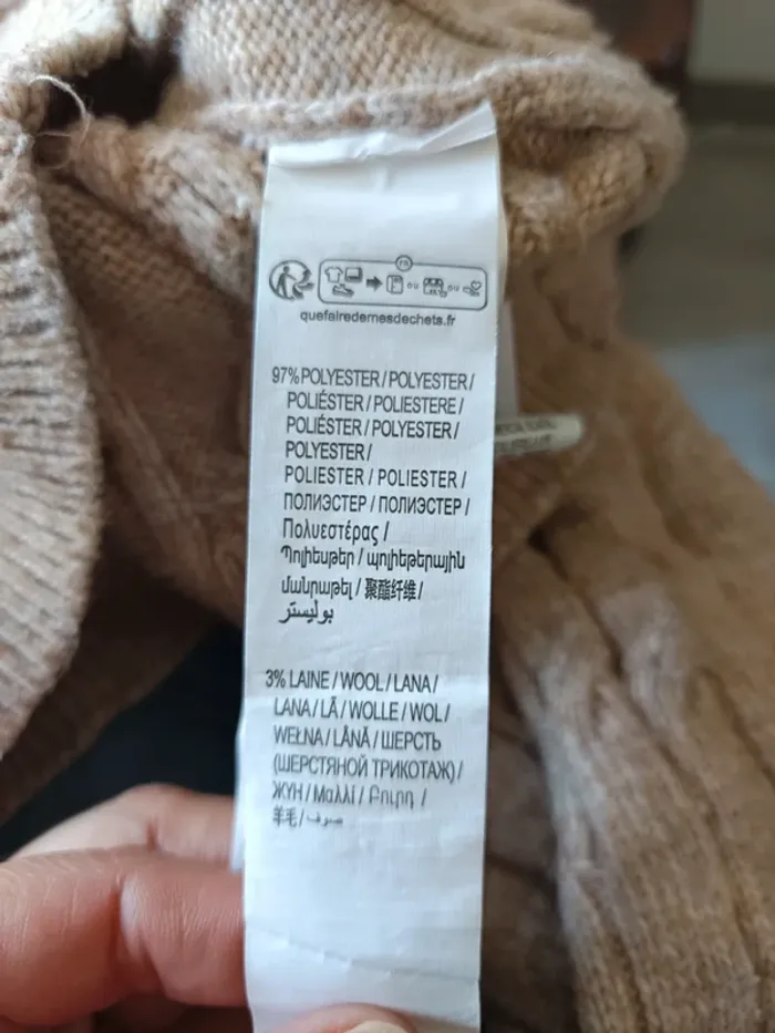 Pull beige - photo numéro 6