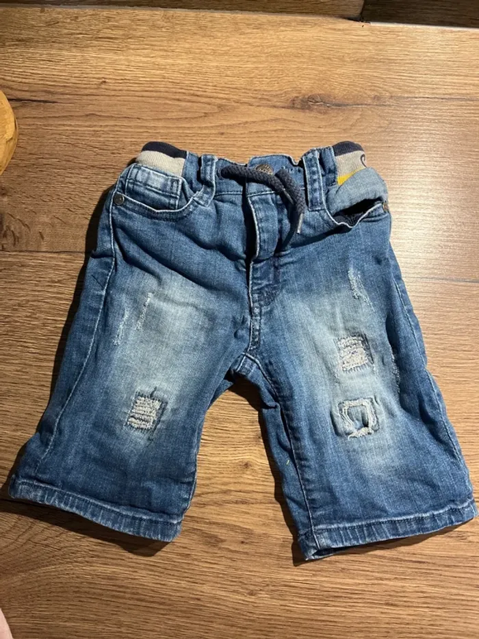 Short en jean