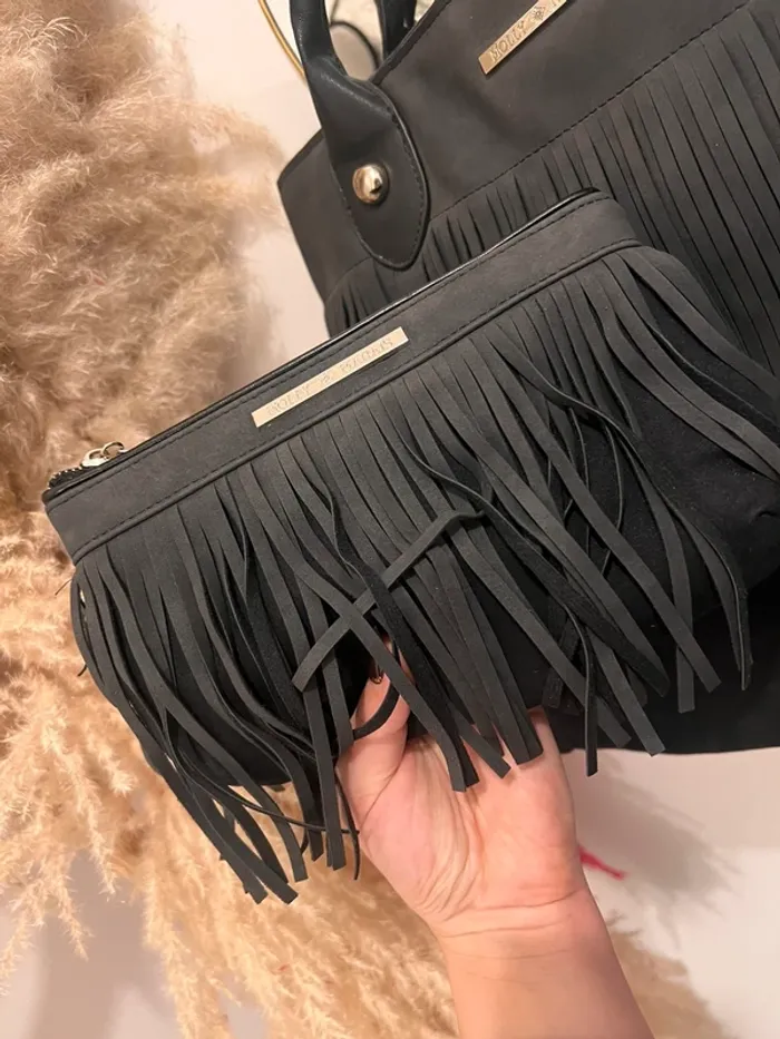 Sac à main avec sa pochette - photo numéro 2