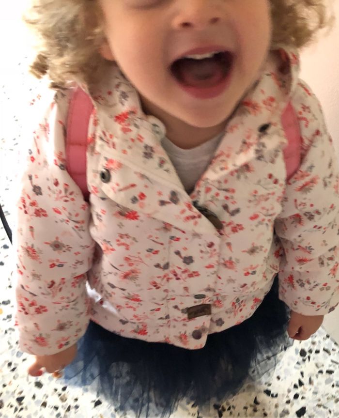 Parka/Veste fleurie 2 en 1 Vertbaudet fille 3 ans - photo numéro 10