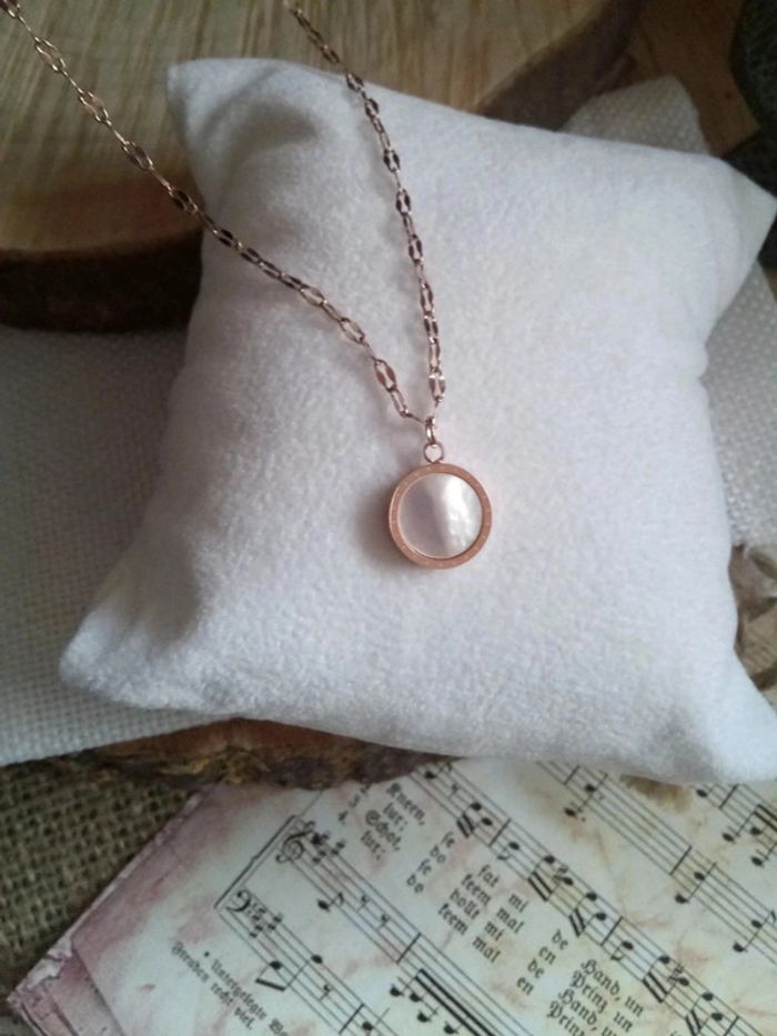 Collier réversible en acier inoxydable - photo numéro 2