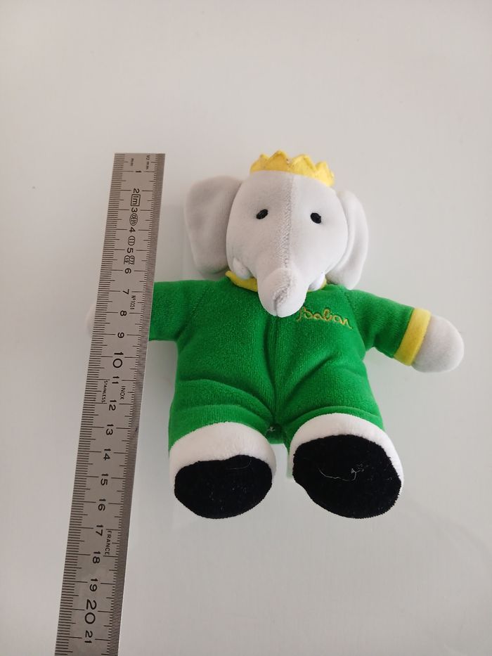 Peluche Babar le Roi des Éléphants - photo numéro 4