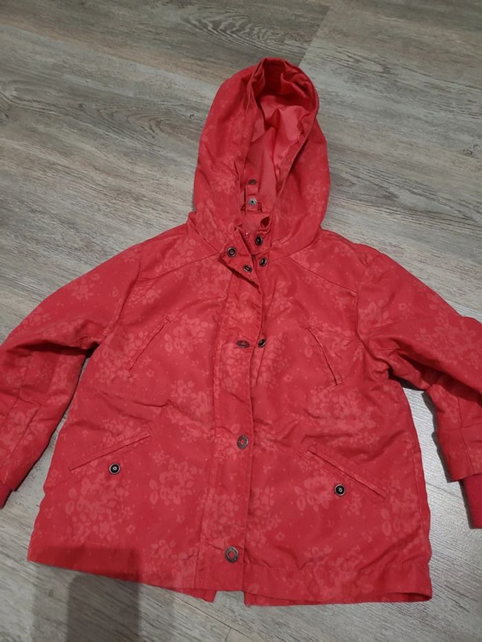 Veste coupe vent 2 en 1 avec doudoune sans manches rose - photo numéro 4