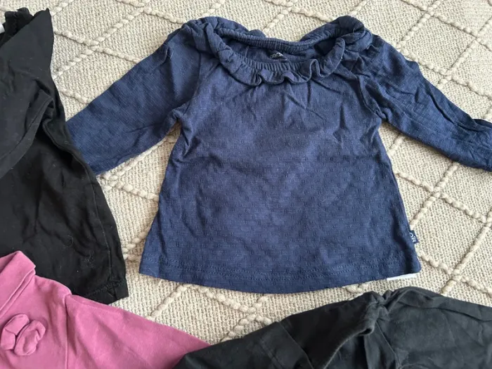 Lot tee shirt manches longues 3 mois - photo numéro 2