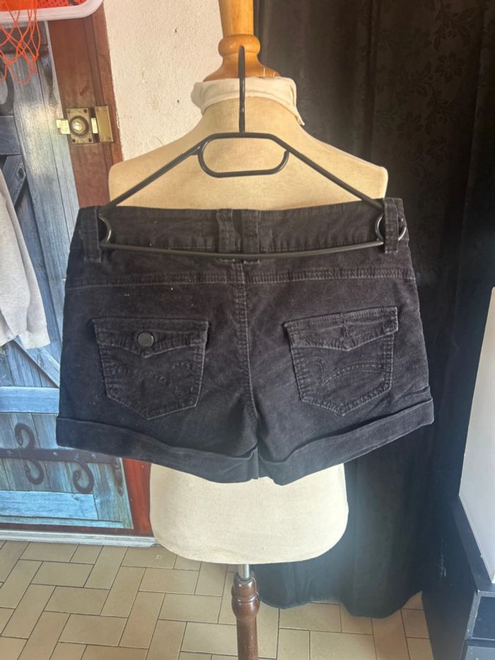 Short côtelé femme Casual coton - photo numéro 3