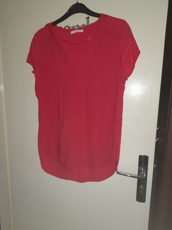 Tunique rouge Camaïeu