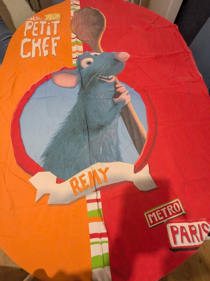 Housse de couette + 1 taie d'oreiller, Ratatouille. - photo numéro 1