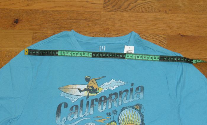 T-shirt GAP bleu clair - California - Taille L - photo numéro 5