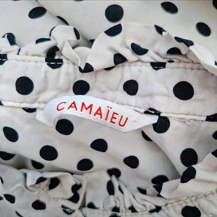 Blouse à pois. - photo numéro 3