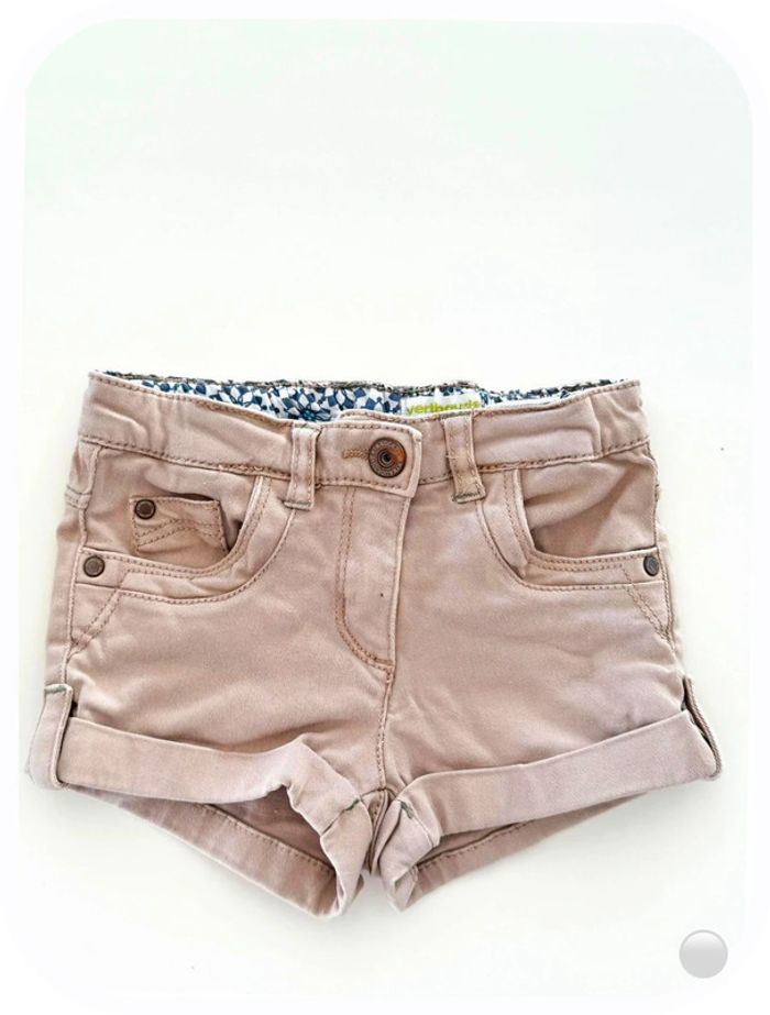 Short beige Vertbaudet Taille 3 ans