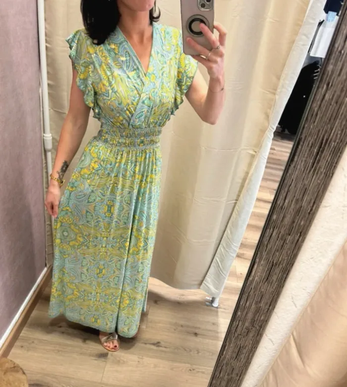 Robe longue femme robe été femme taille 38 taille 40 - photo numéro 2