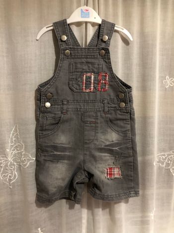 Salopette short 12 mois U essentiel