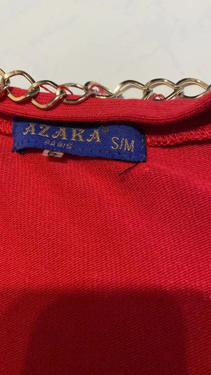 Veste chemise Azara (rouge), S / 36 / 8 - photo numéro 3
