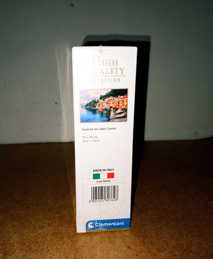 Puzzle 1000p Sunset on lake Como - photo numéro 2