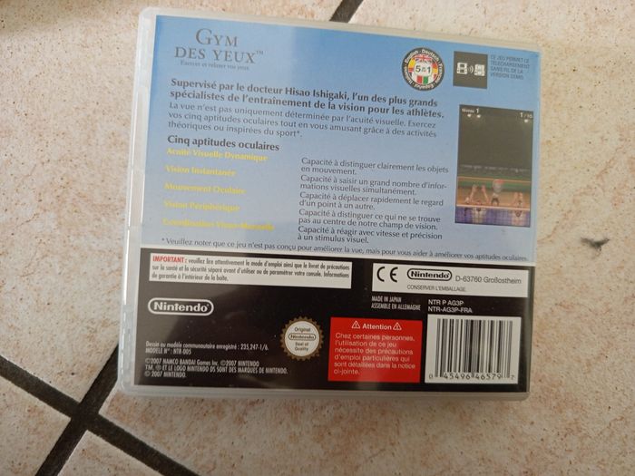 Jeu Gym des yeux pour DS - photo numéro 3