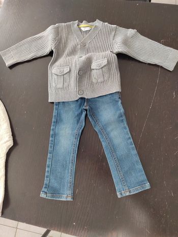 Gillet et jean 2 ans