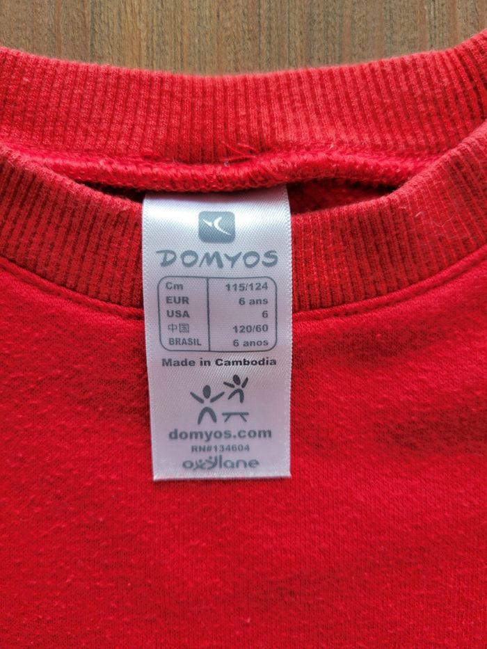 Sweat 6 ans - photo numéro 2