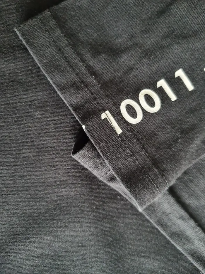 T-shirt à manches longues fille - Taille 16 ans - Gemo - Noir et blanc - photo numéro 10
