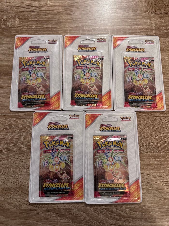 20 Blister Plastique Étincelles Déferlantes ev8 - photo numéro 5