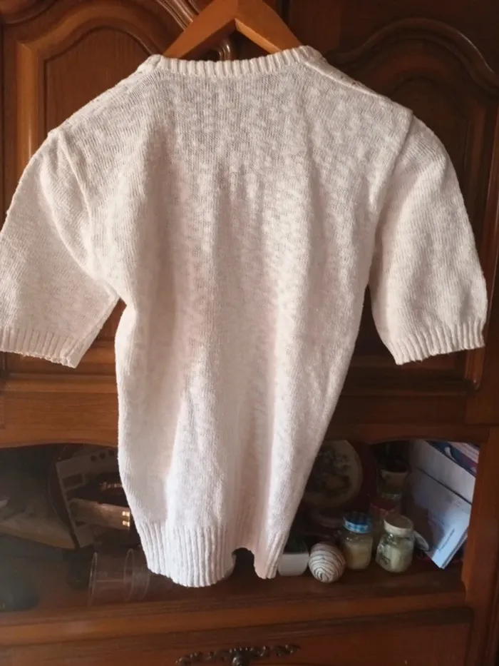 Tricot sans manches taille 36 38 - photo numéro 2