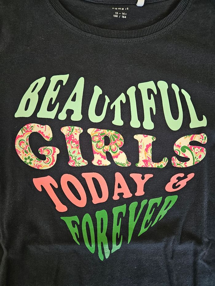 T-shirt fille Name It 14 ans - photo numéro 4