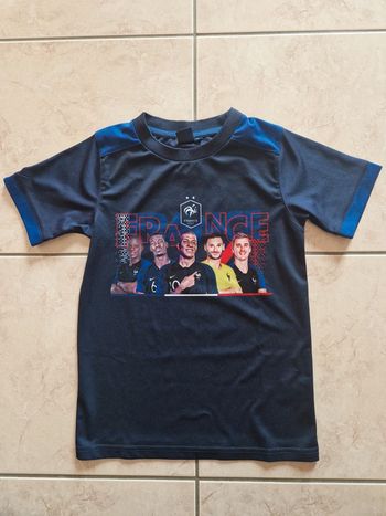 Tee shirt fff 2 etoiles 8 ans