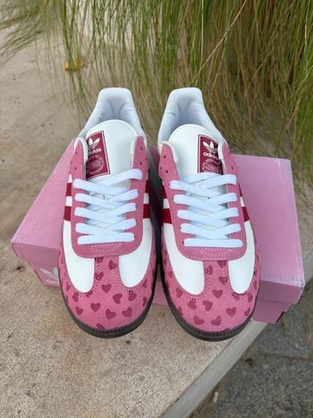 Adidas Samba X Comme Des Garçons Rose Taille 38