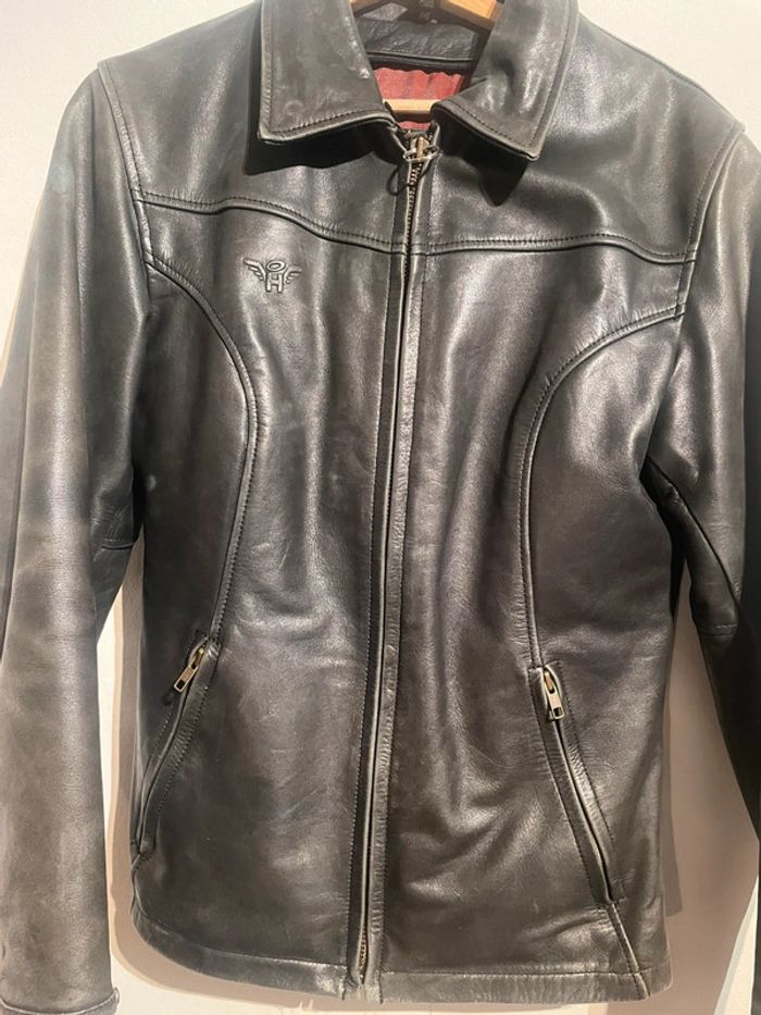 Veste moto vintage Helston’s - photo numéro 2